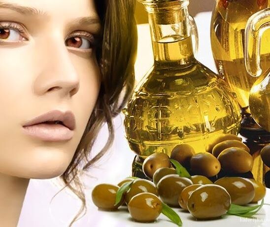 L'huile d'olive pour un masque visage rajeunissant